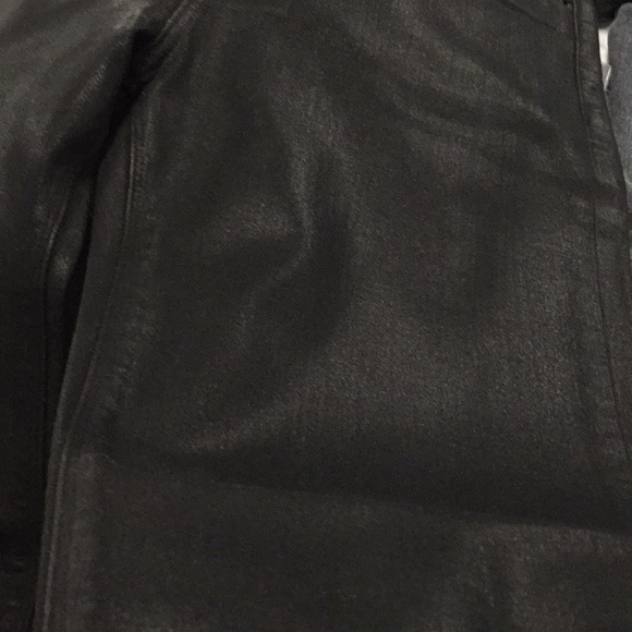 $205 NWT HUDSON high waist Barbara super skinny 10” front rise wax WH407TEN - Picture 4 of 8